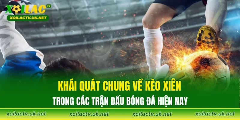 Khái quát chung về kèo xiên trong các trận đấu bóng đá hiện nay