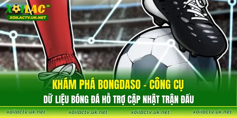 Khám phá Bongdaso – công cụ dữ liệu bóng đá hỗ trợ cập nhật trận đấu